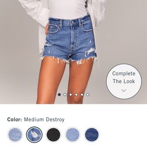 Abercrombie mom shorts